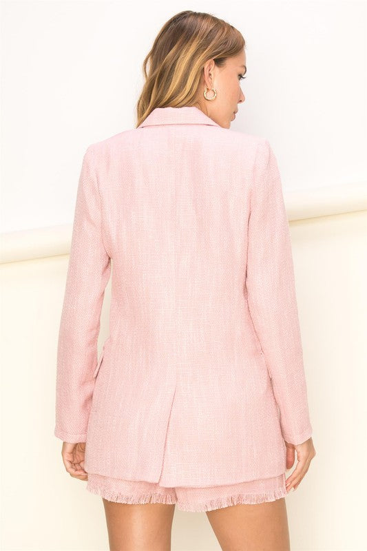 Stilla | Langærmet Dobbeltradet Blazer