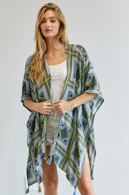 Stilla | Kortærmet Loose Kimono
