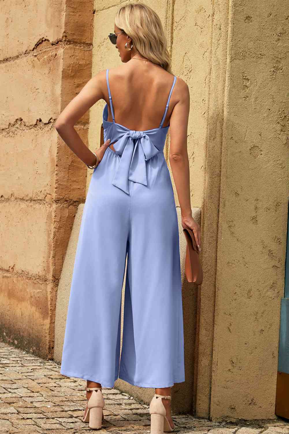 Stilla | Stropbundet sømdetalje jumpsuit