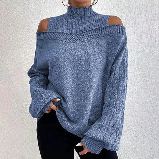 Stilla | Elegant Langærmet Off-Shoulder