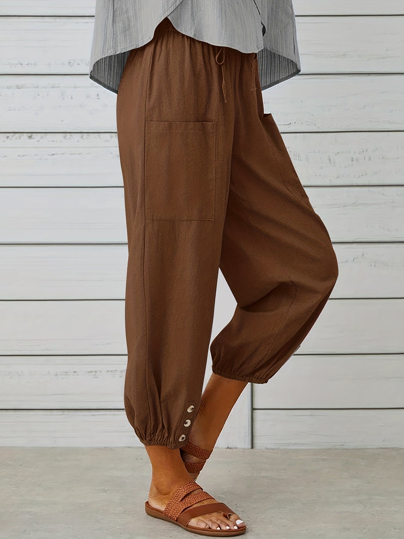 Stilla | Patched Crop Bukser Til Kvinder