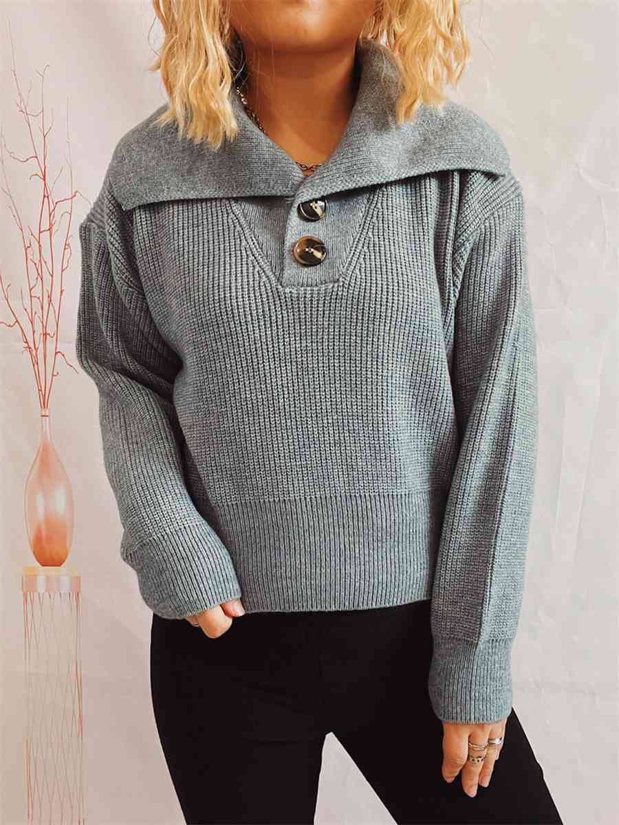 Stilla | Krave Halv Knap Sweater