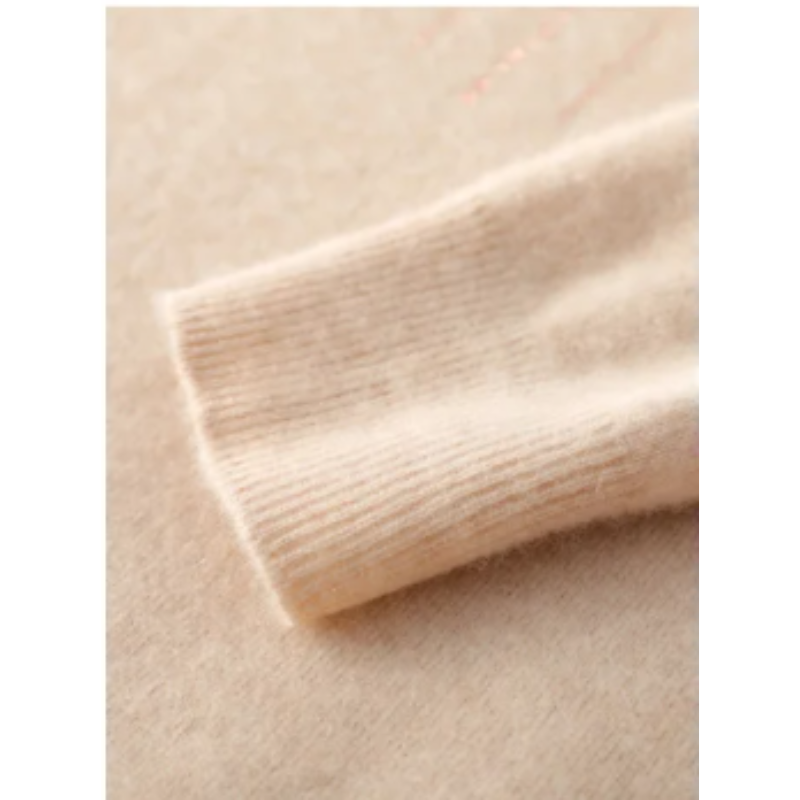 Stilla | Dame sweater i strik med glitrende detaljer