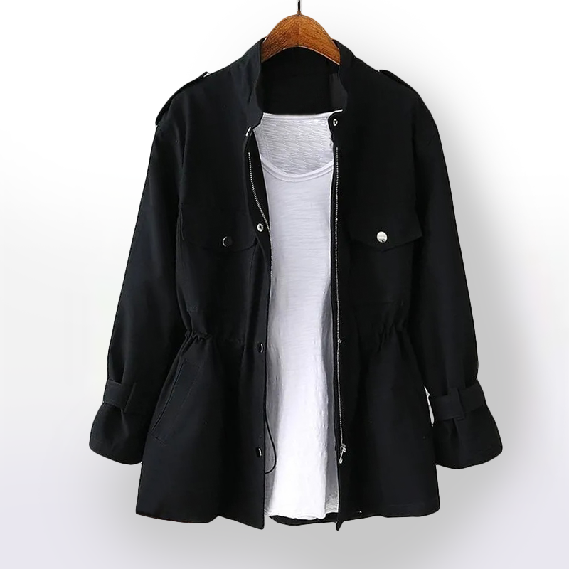 Stilla | Trenchcoat med Totem-design