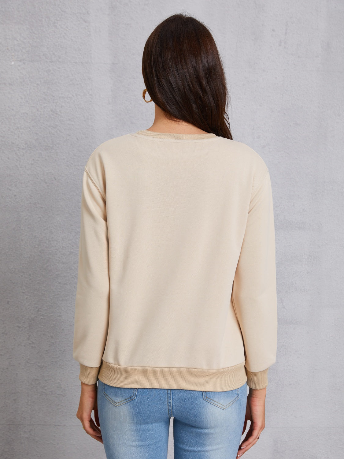 Stilla | He Lives Rund Hals Sweatshirts