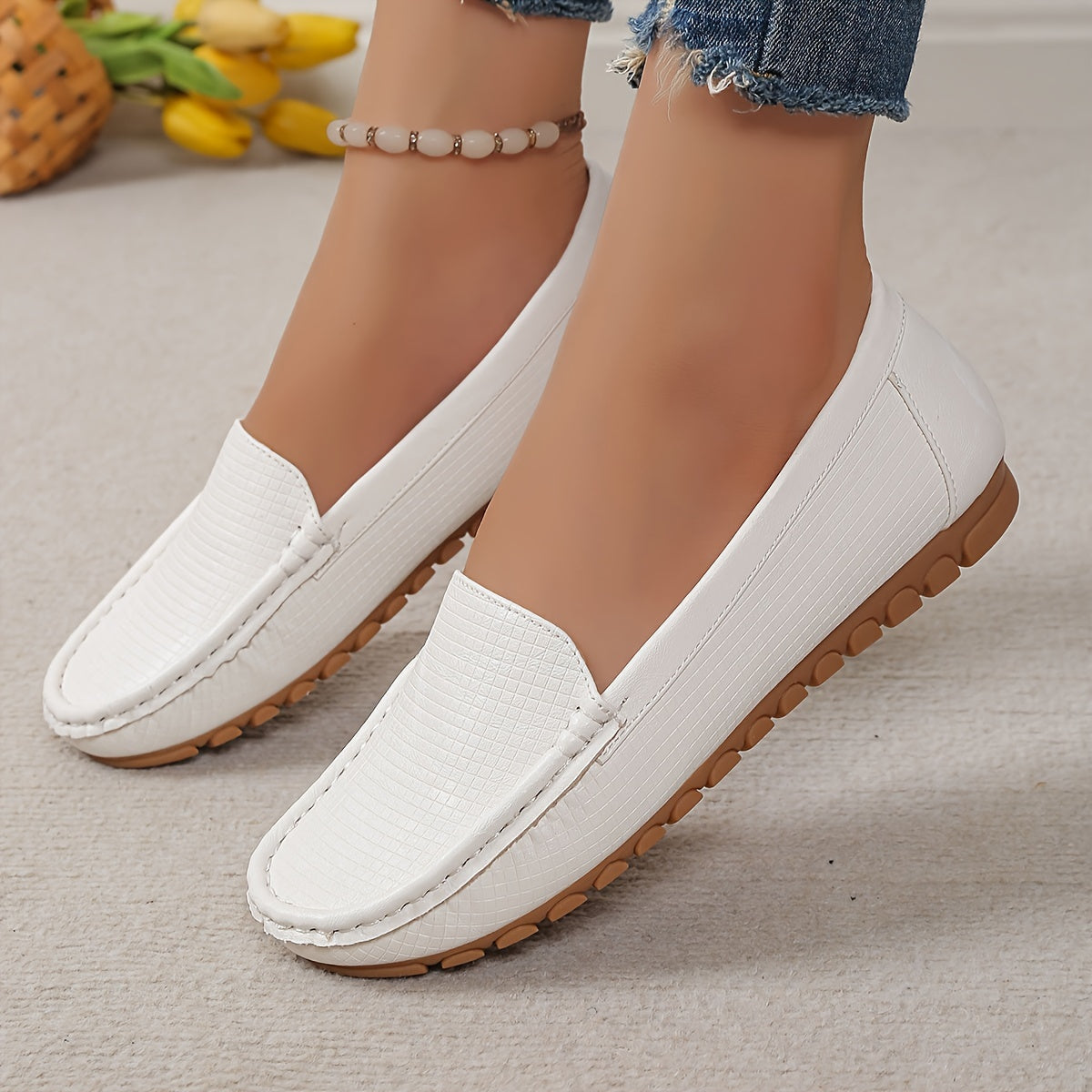 Stilla | Sommer Loafers Til Damer Komfortable Sko Med Flannel Foring