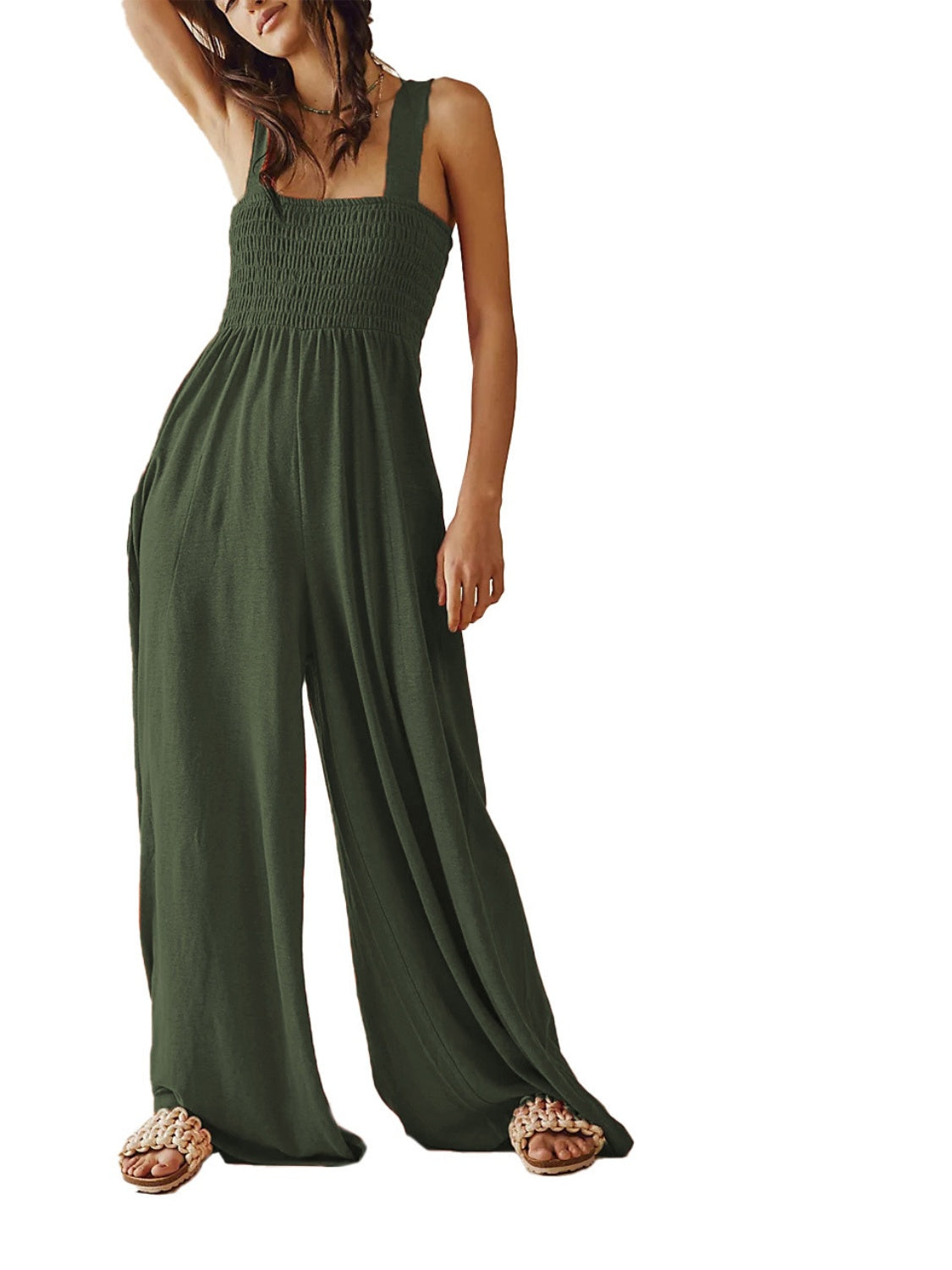 Stilla | Bred Rem Jumpsuit