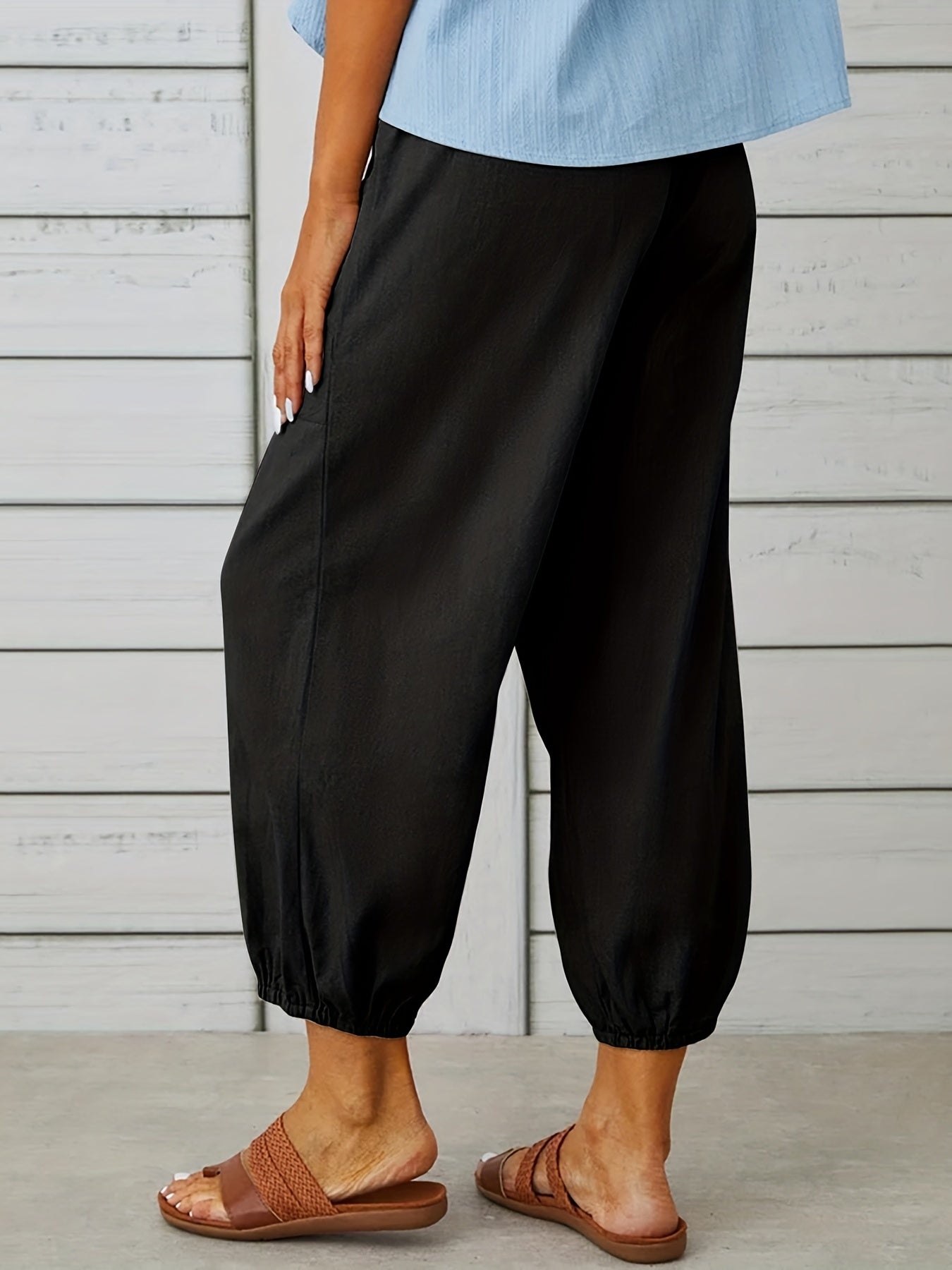 Stilla | Patched Crop Bukser Til Kvinder