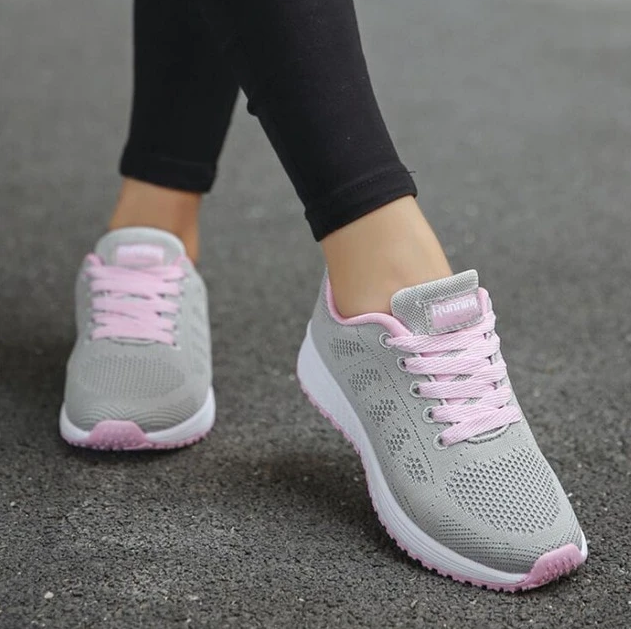 Stilla | Walking Mesh Flade Sneakers