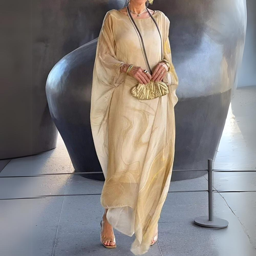 Stilla | Elegant Kjole Af Silke Musselin