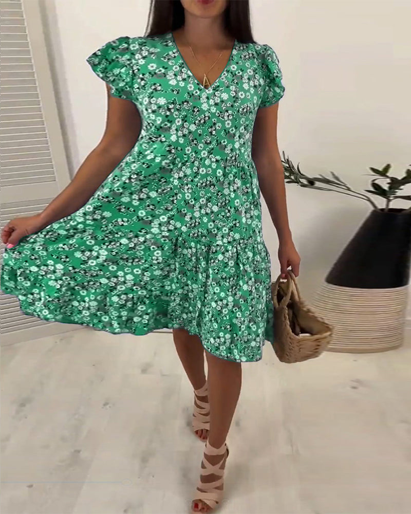 Stilla | Frisk Sommerkjole med Blomsterprint