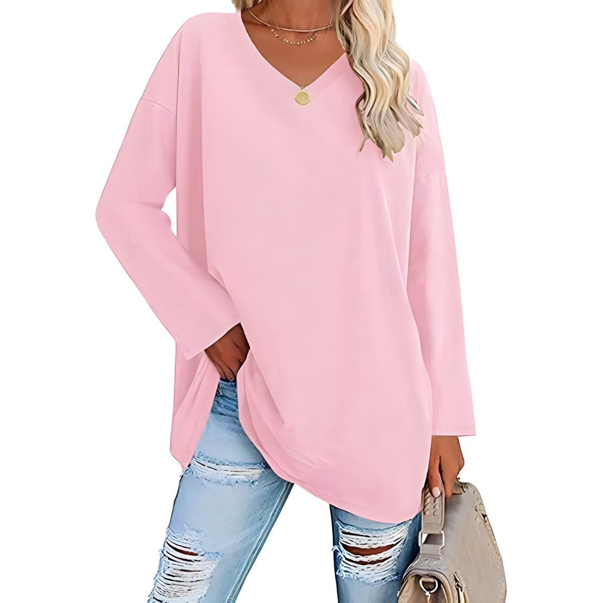 Stilla | Afslappet V-hals Sweater