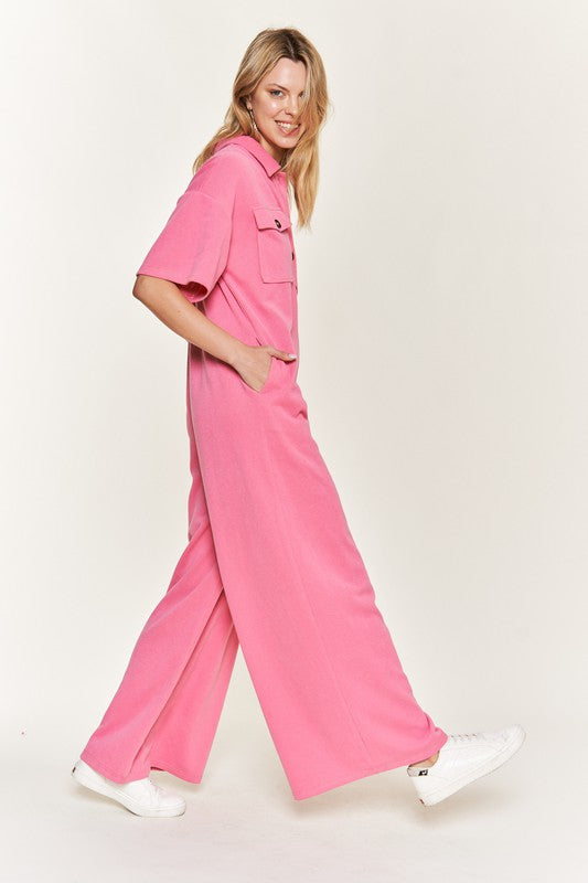 Stilla | Kravebluse Bred Ben Jumpsuit