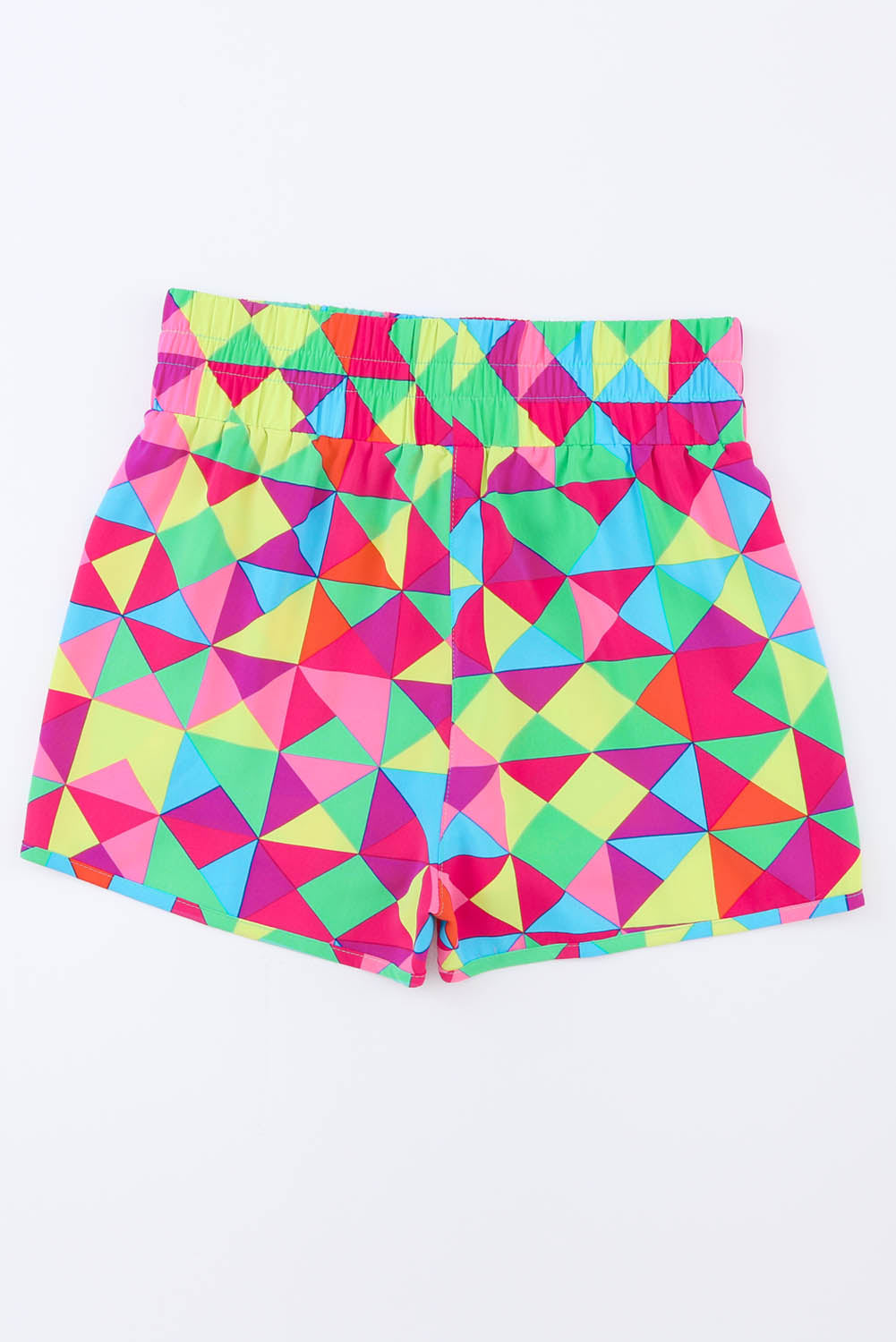 Stilla | Blok Elastisk Talje Shorts