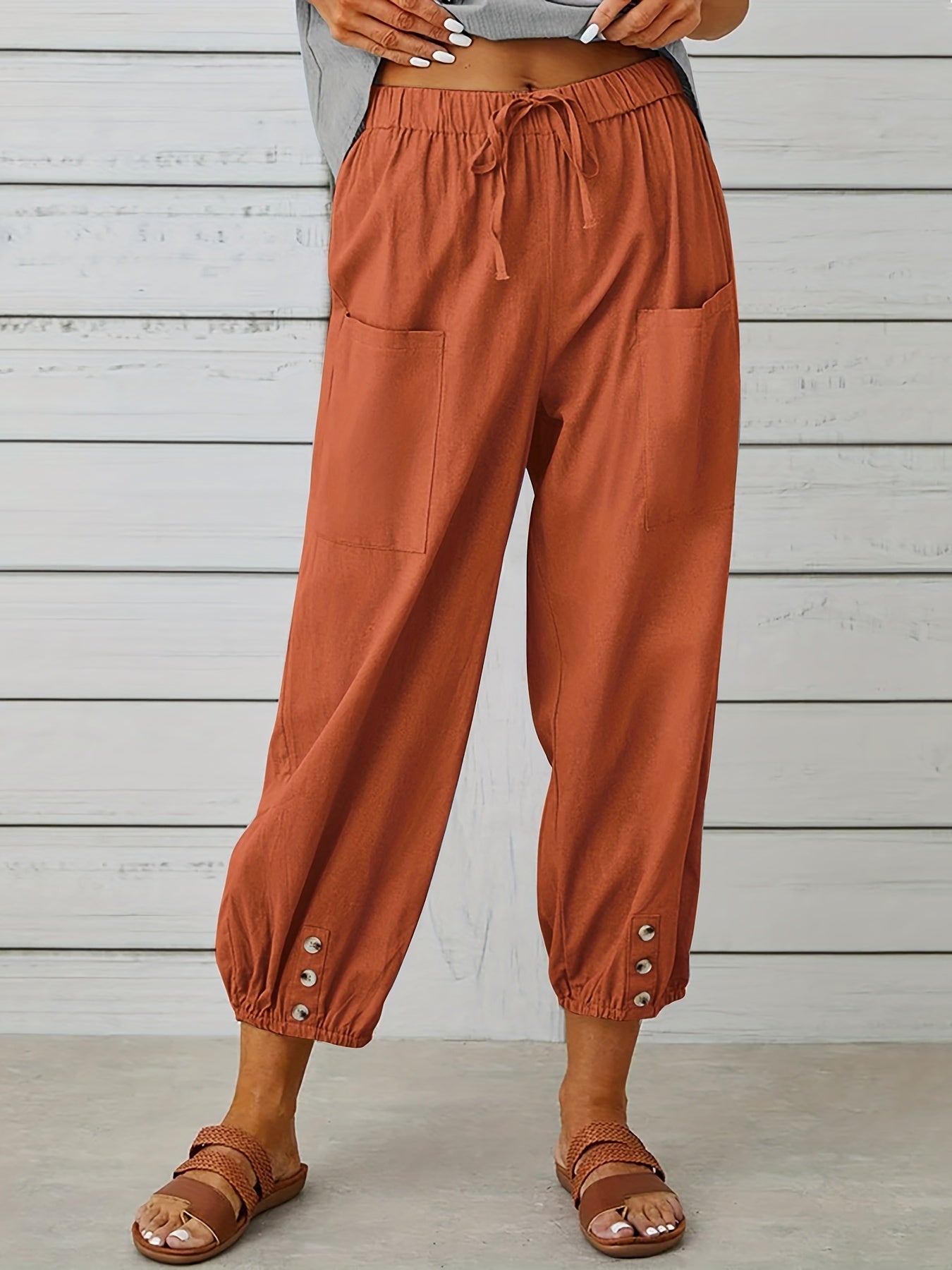 Stilla | Patched Crop Bukser Til Kvinder