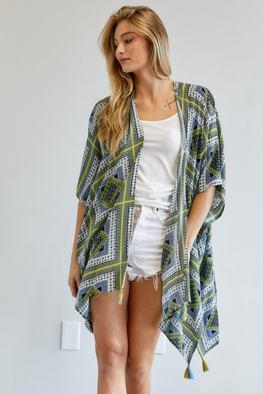 Stilla | Kortærmet Loose Kimono