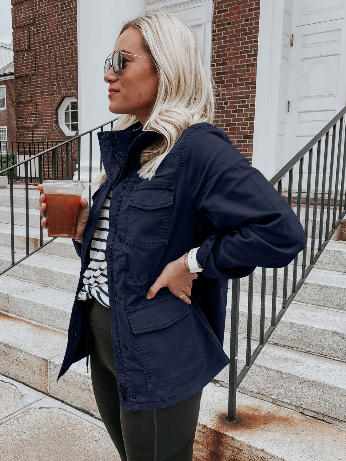 Stilla | Langærmet Zip Up Jakke