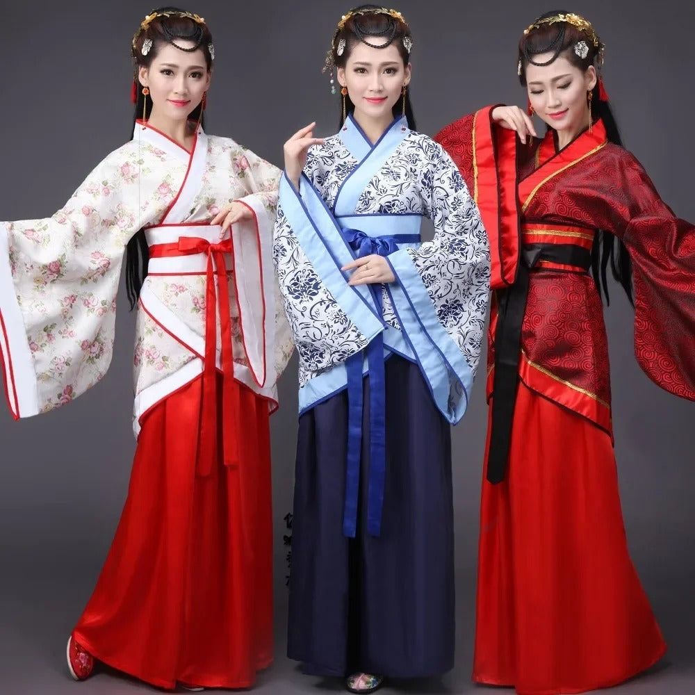 Stilla | Elegant Traditionel Hanfu Kjole til Kvinder