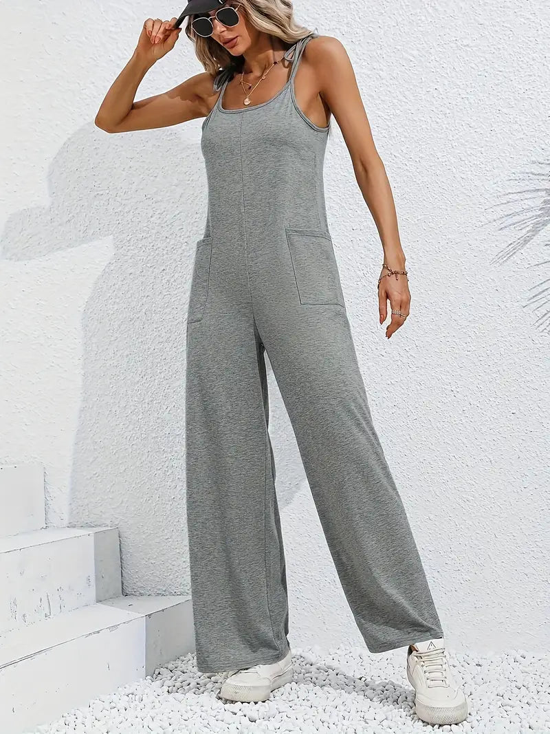 Stilla | Strikket Afslappet Jumpsuit