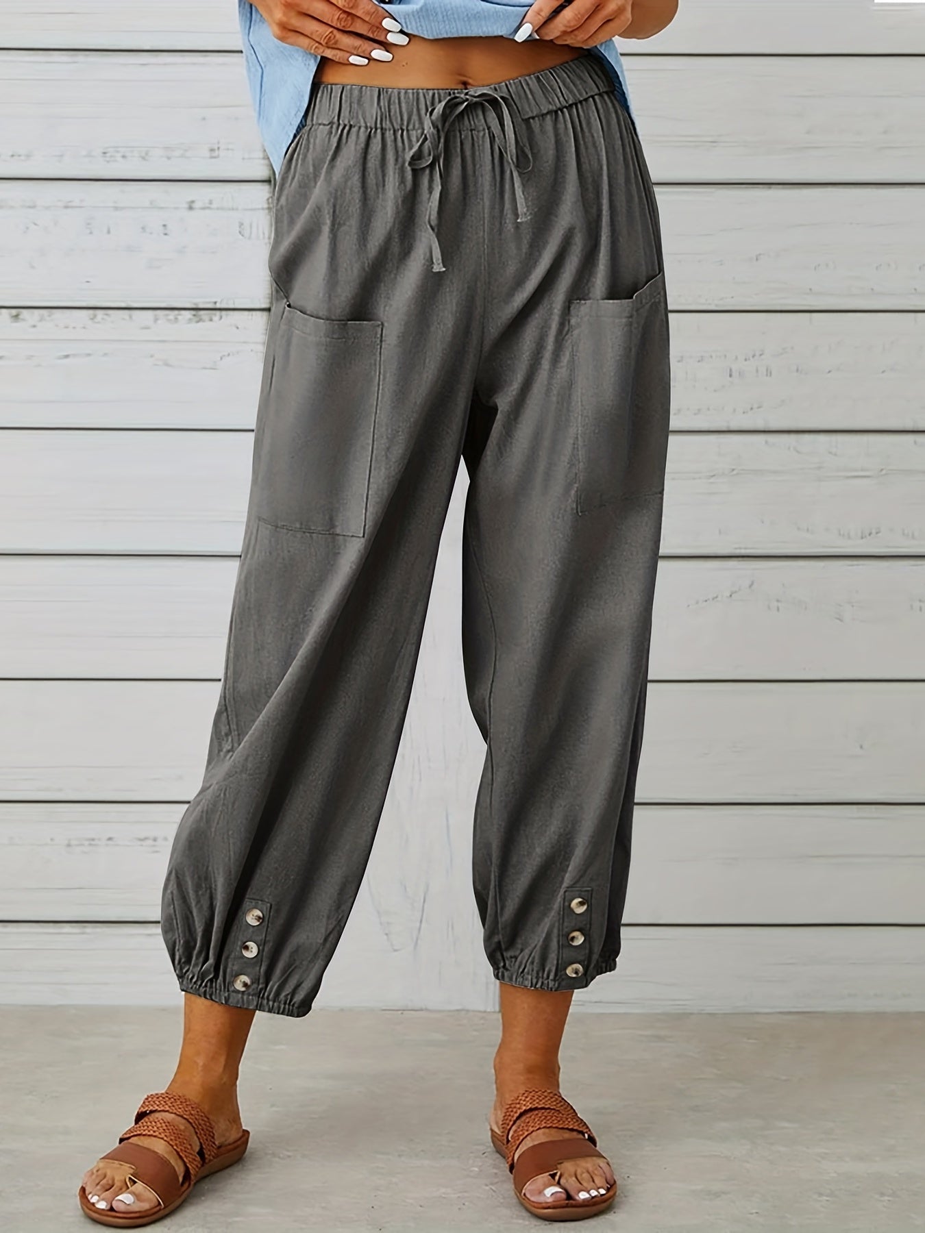 Stilla | Patched Crop Bukser Til Kvinder