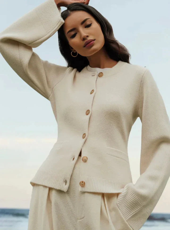 Stilla | Blød Cardigan med Knapper