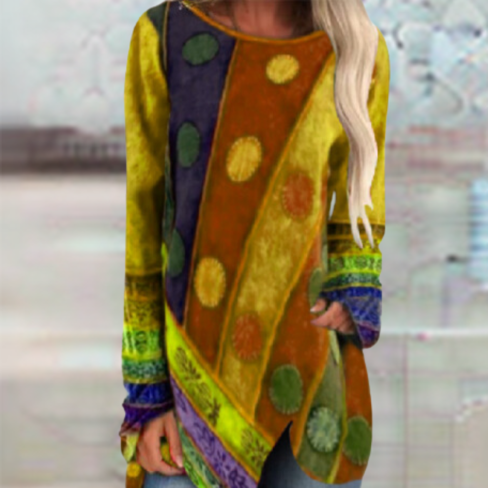 Stilla | Casual Langærmede T-shirts Dame