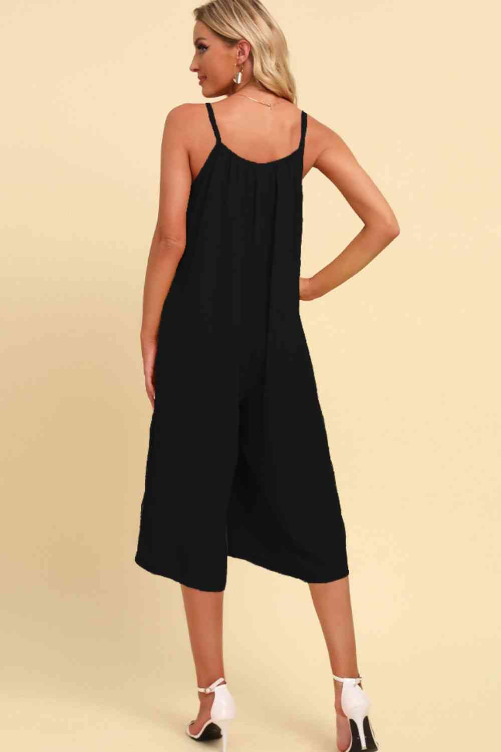 Stilla | Strop Scoop Hals Jumpsuit
