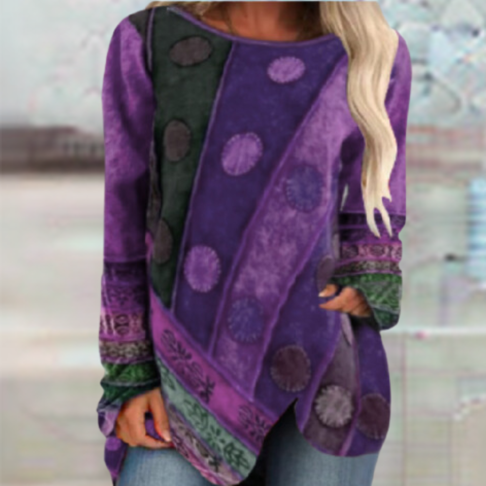 Stilla | Casual Langærmede T-shirts Dame