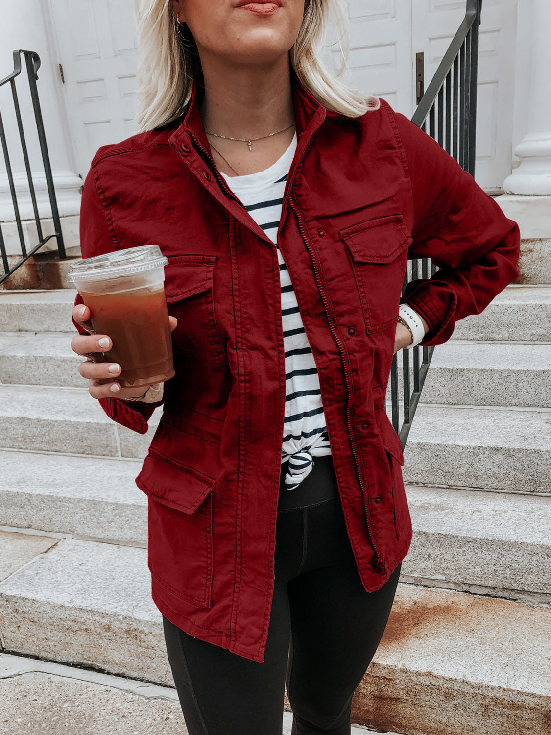 Stilla | Langærmet Zip Up Jakke