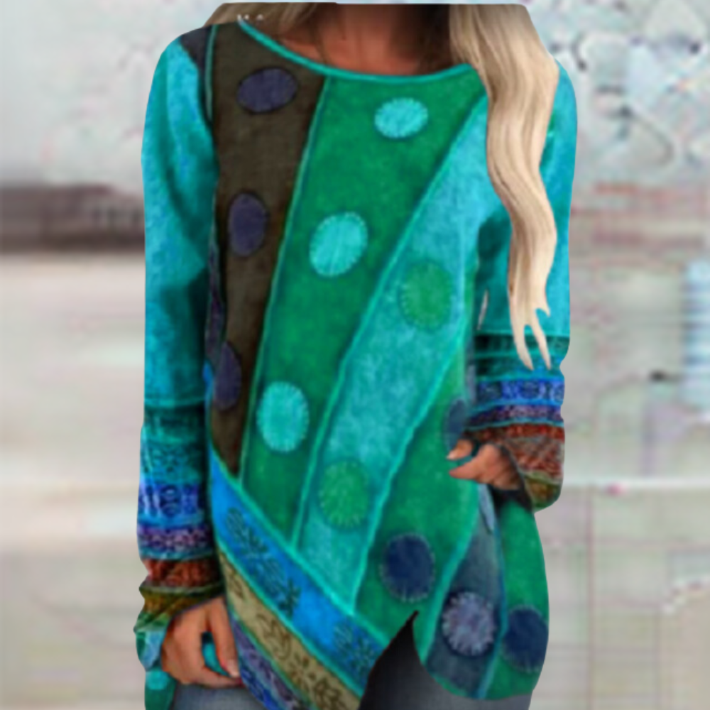 Stilla | Casual Langærmede T-shirts Dame