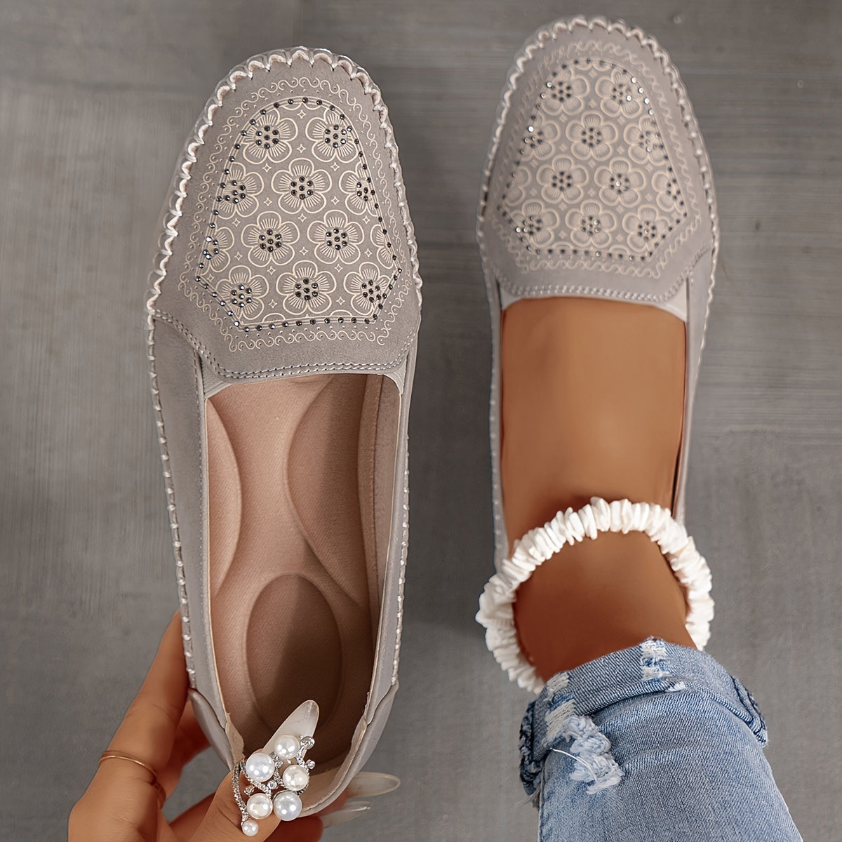 Stilla | Stil Blomster Slides Til Damer, Lette Og Komfortable