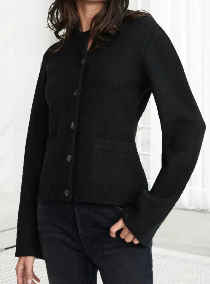 Stilla | Blød Cardigan med Knapper