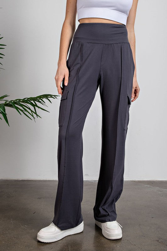 Stilla | Straight Leg Cargo Bukser