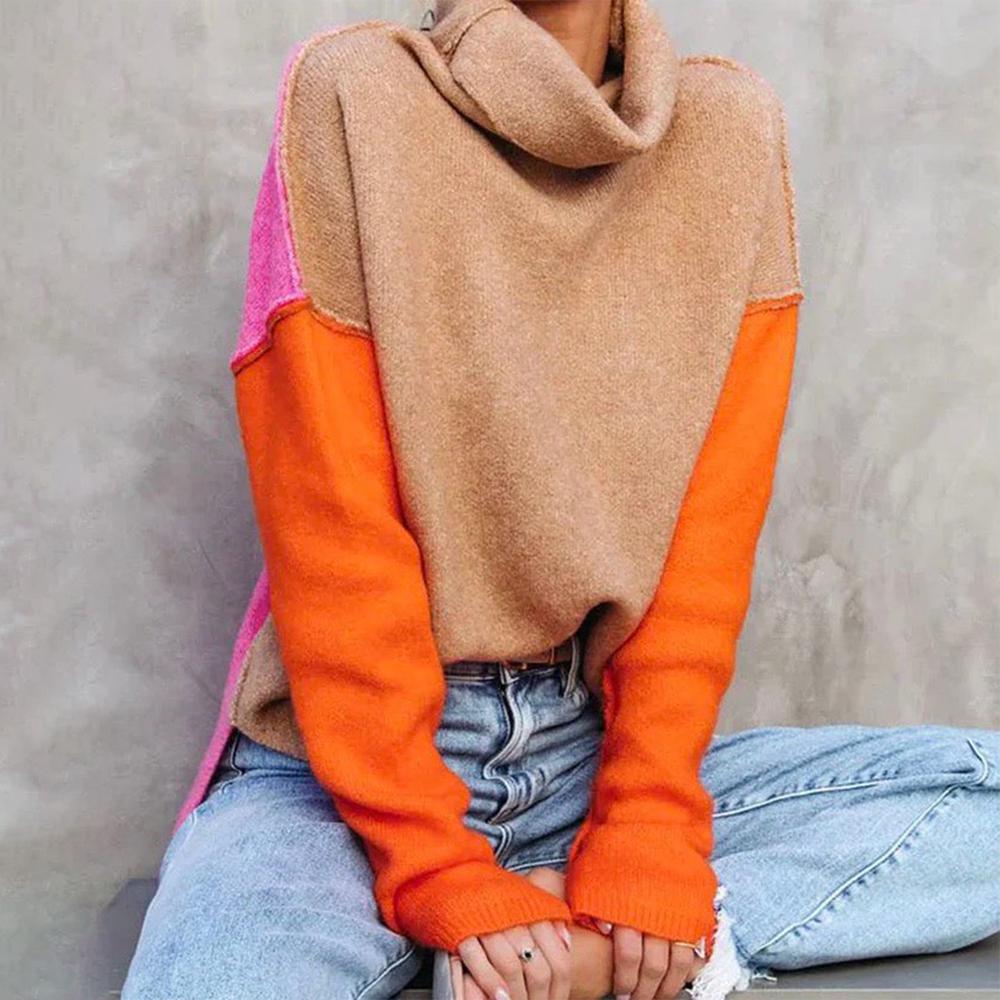 Stilla | Fantastisk Sweater med Farveblokke