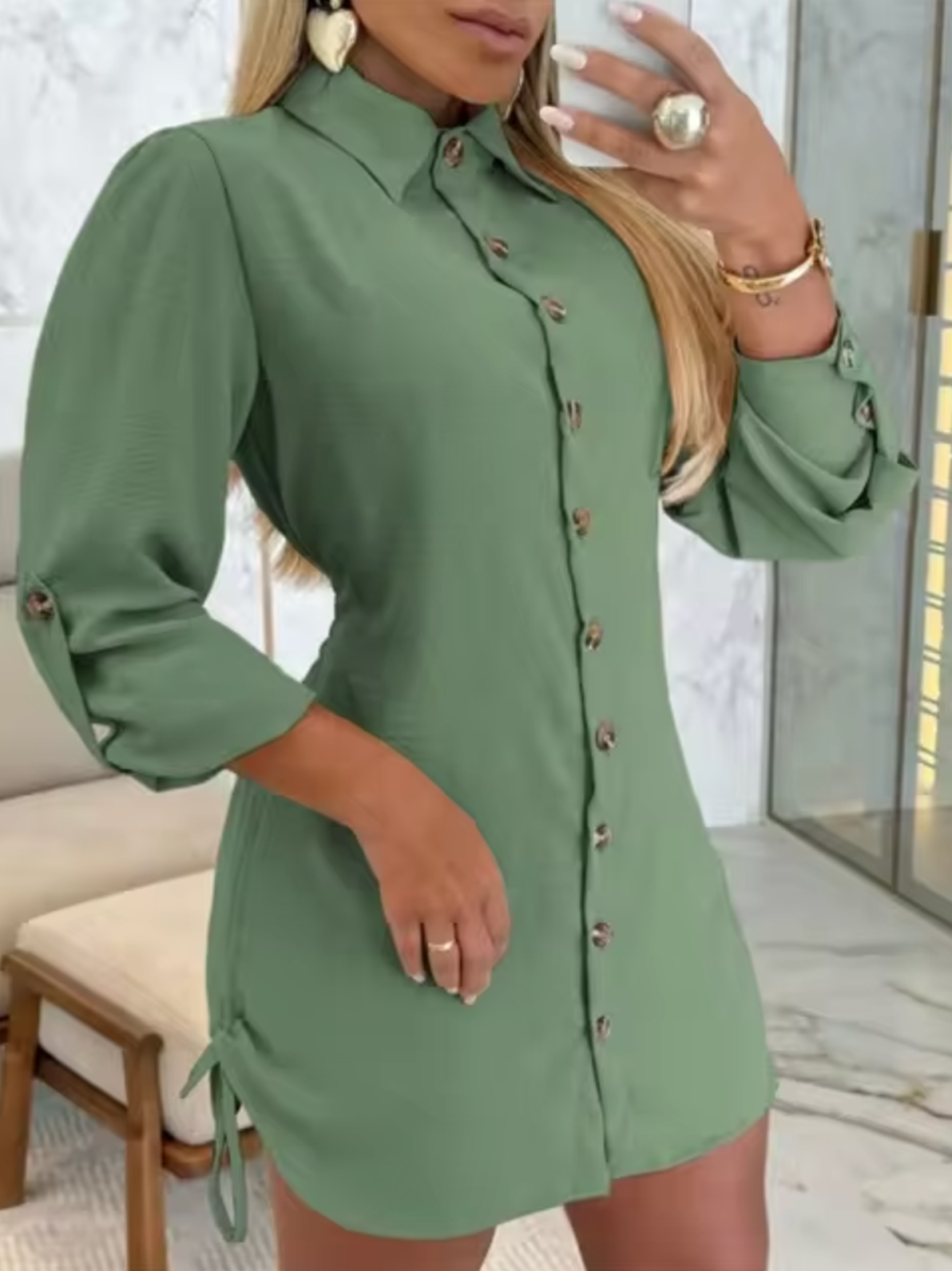 Stilla | Elegant Skjortekjole