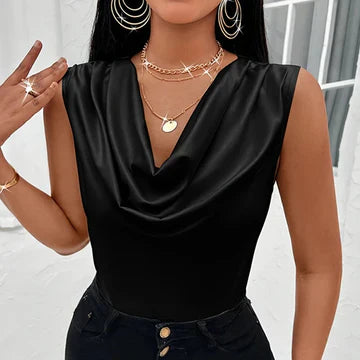 Stilla | Elegant Satin Tank Tops Stil