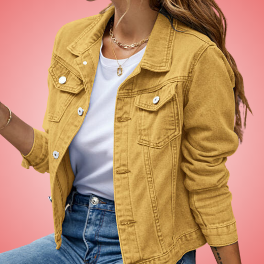 Stilla | Félicité kort denimjakke