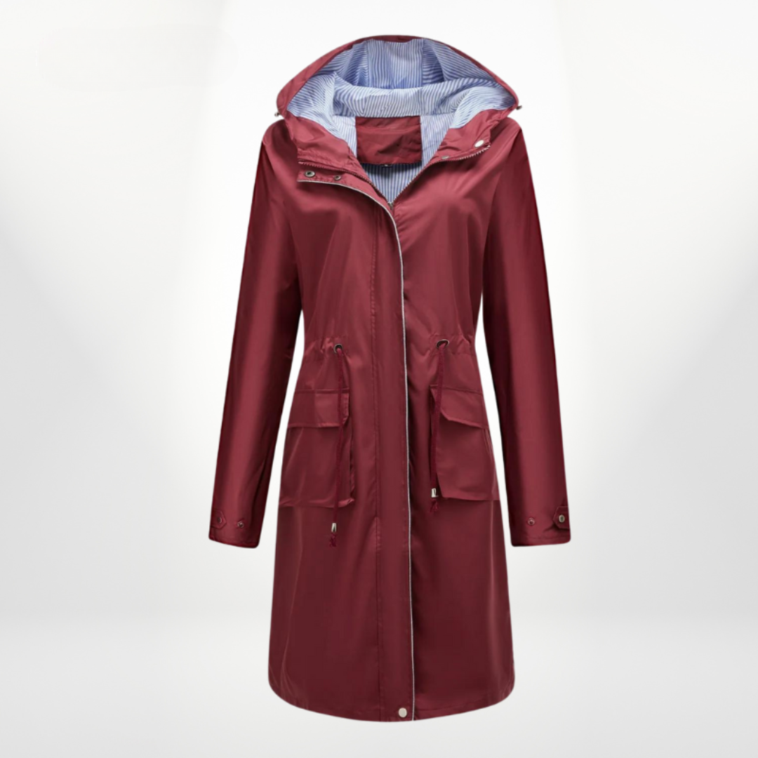 Stilla | Enkel Vandtæt Trenchcoat