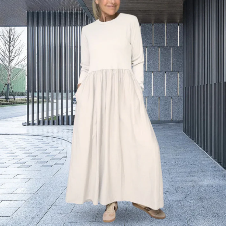 Stilla | Elegante Kjole Med Flydende Vase