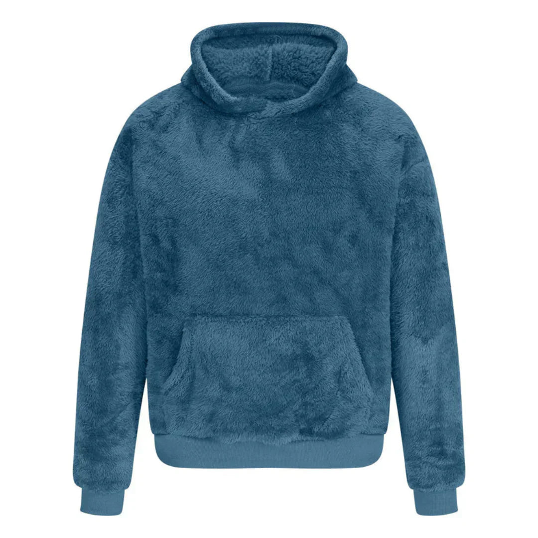 Stilla | Varm, Fluffy Hætte Sweatshirt