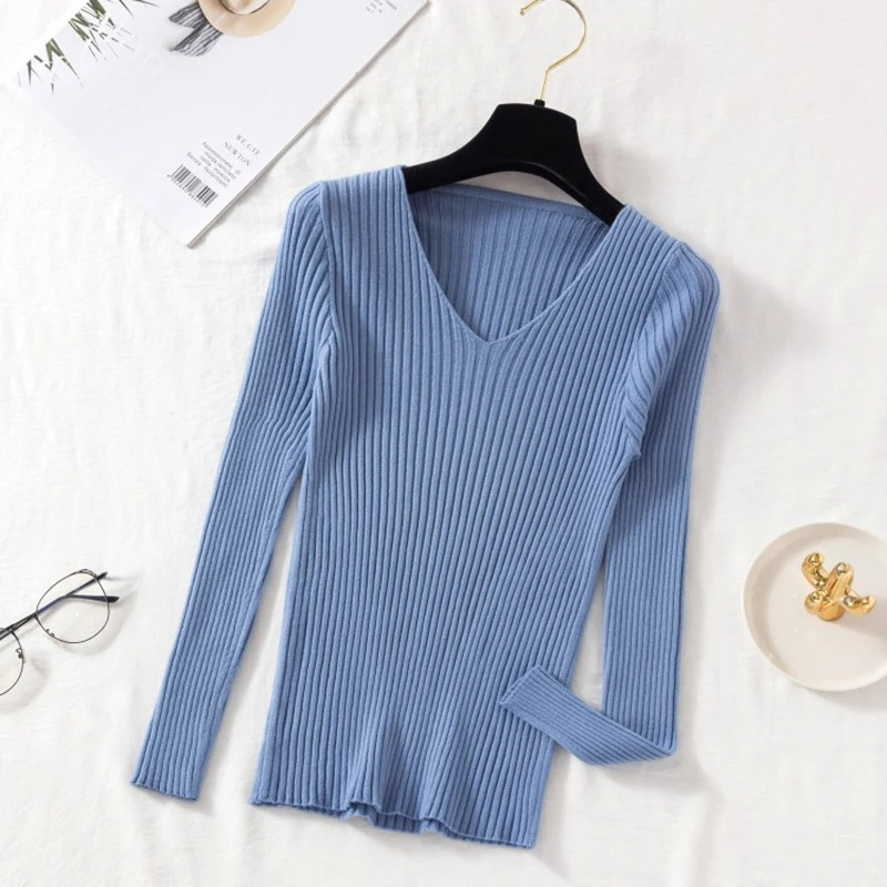 Stilla | Trøje Slim Fit V Hals Sweater