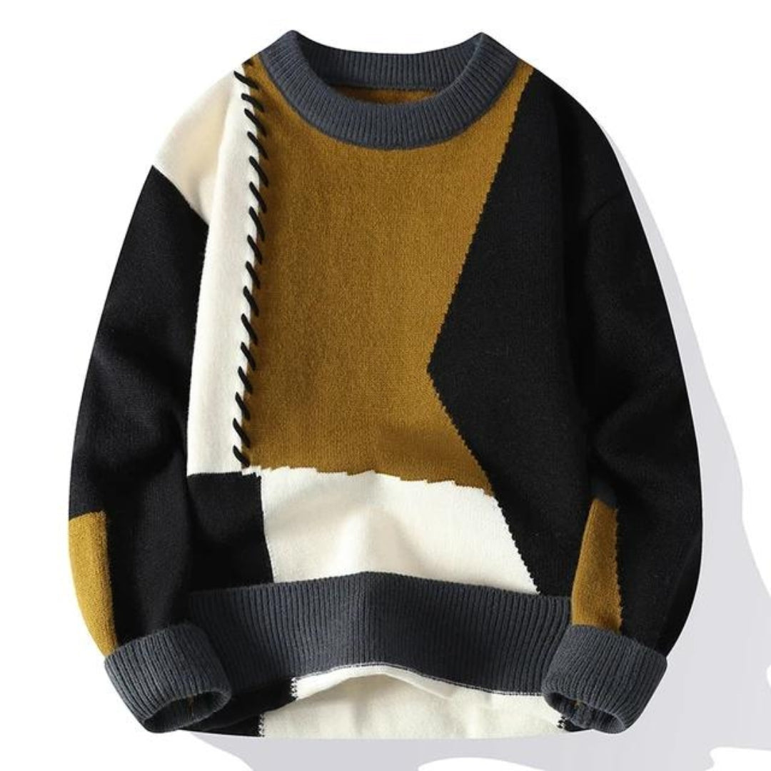 Stilla | Hyggelig Patchwork-Trøje