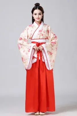 Stilla | Elegant Traditionel Hanfu Kjole til Kvinder