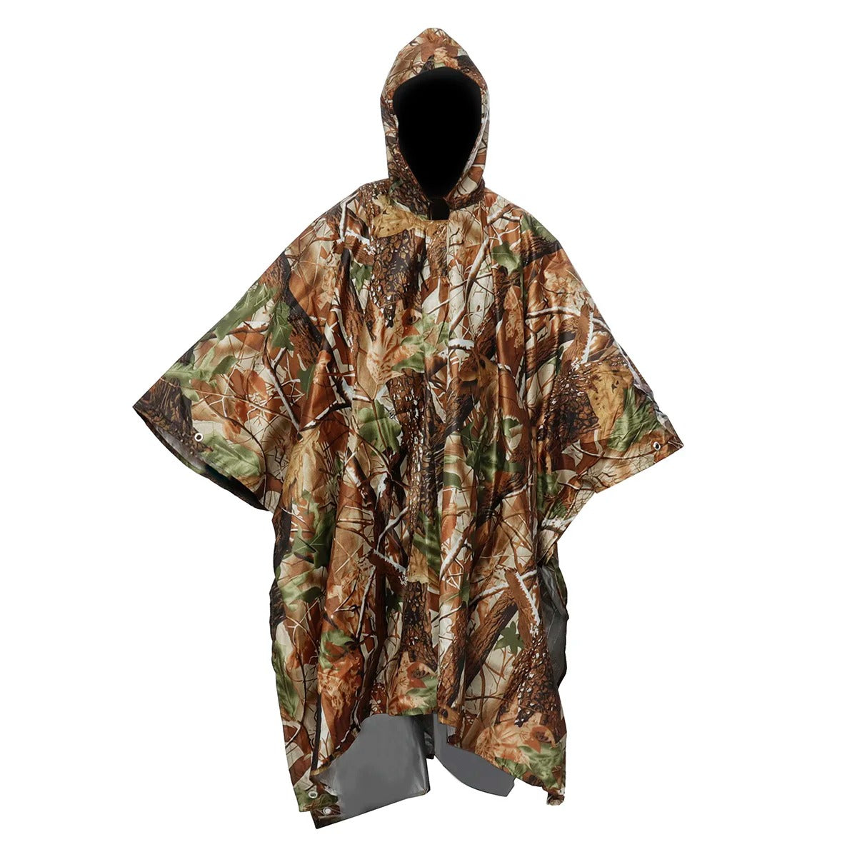 Stilla | Vindjakke Camouflage Poncho Udendørs Regnjakke Til Herre