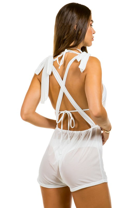 Stilla | Piece Badedragt Med Jumpsuit Coverup
