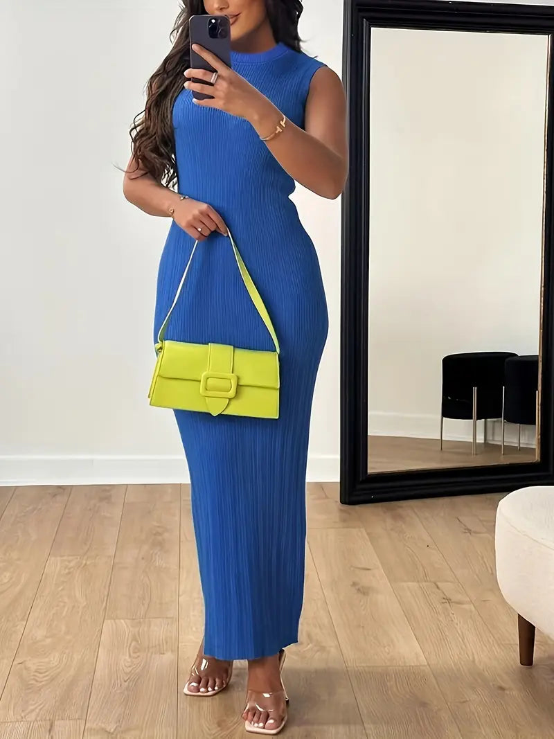 Stilla | Elegant Farverig Bodycon Kjole