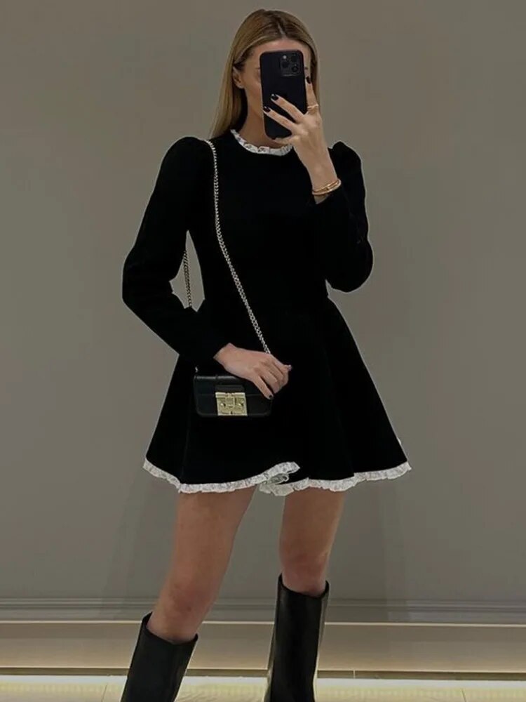 Amélie™ - Kjole med blonder
