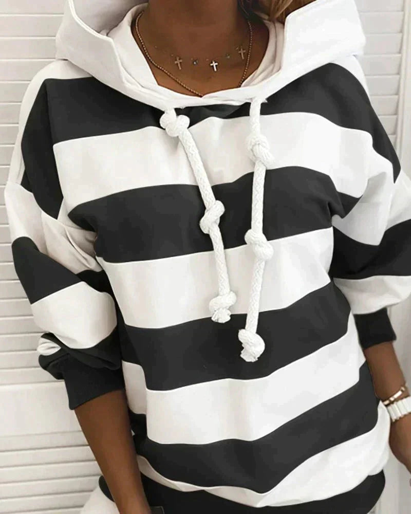 Stilla | Trendy og varm dames hoodie med hætte fra stilfulde