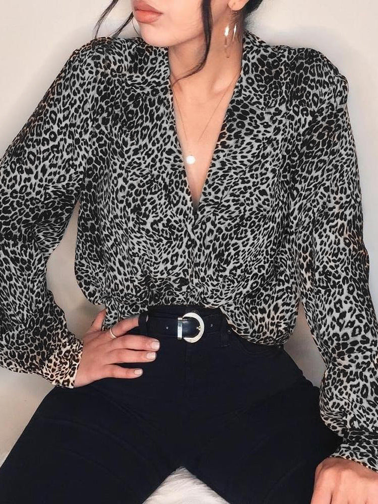 Stilla | Leopard Bluse