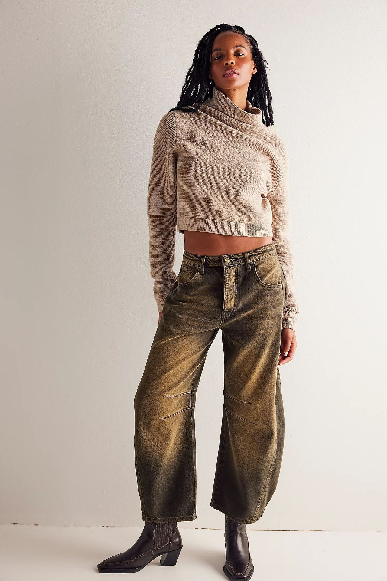 Stilla | Mid|Rise Barrel Jeans